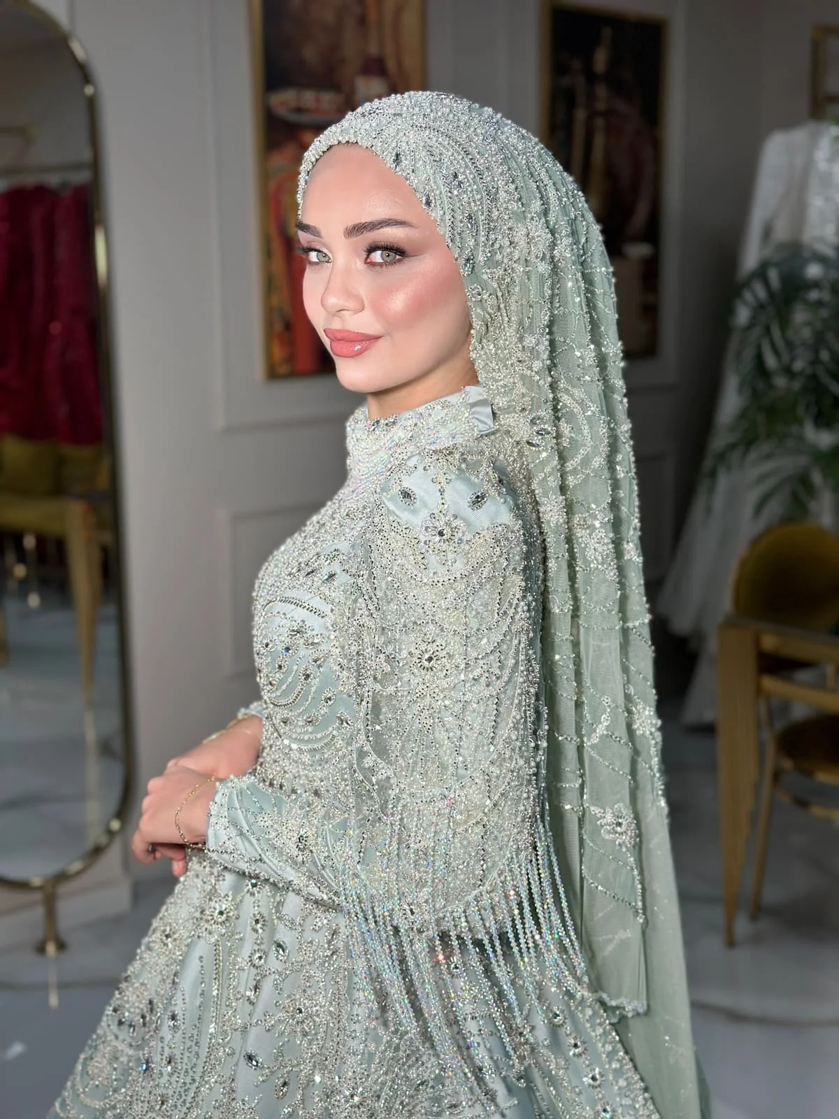 Selma Kırbaş gelinlerimizden bir kare 4